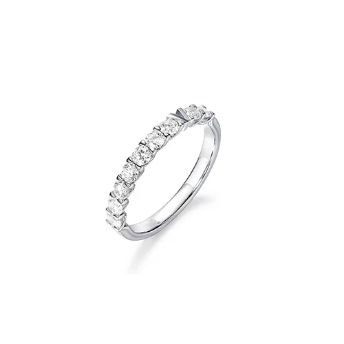 Wings of Love White Lab Grown Diamond in 18K White Gold Ring